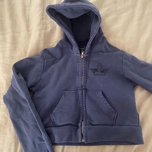 Boys lie cropped zip up